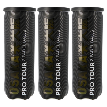 Tripack de 3 balles Osaka  Pro Tour - Esprit Padel Shop