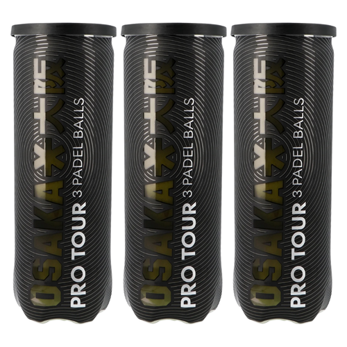Tripack de 3 balles Osaka  Pro Tour - Esprit Padel Shop