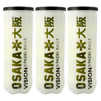 Tripack de 3 balles Osaka Vision - Esprit Padel Shop