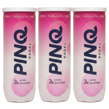 Tripack de 3 bolas PINQ Padel Branco - Esprit Padel Shop