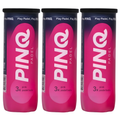 Tripack mit 3 Bällen PINQ Padel