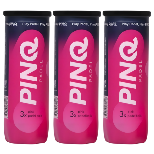 Tripack de 3 balles Pinq Padel - Esprit Padel Shop