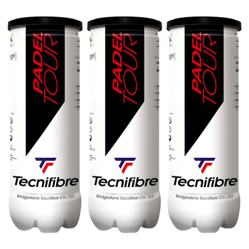 Tripack de 3 balles Tecnifibre Tour - Esprit Padel Shop