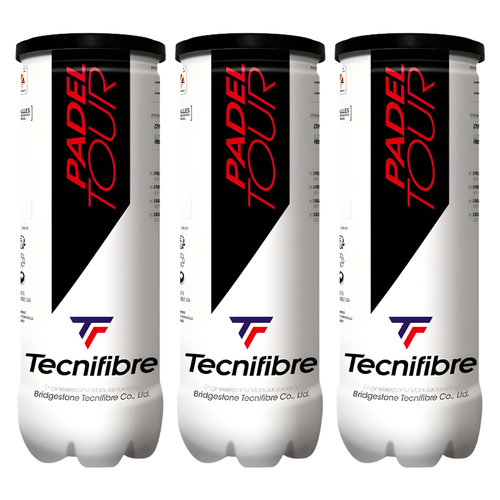 Tripack de 3 balles Tecnifibre Tour - Esprit Padel Shop