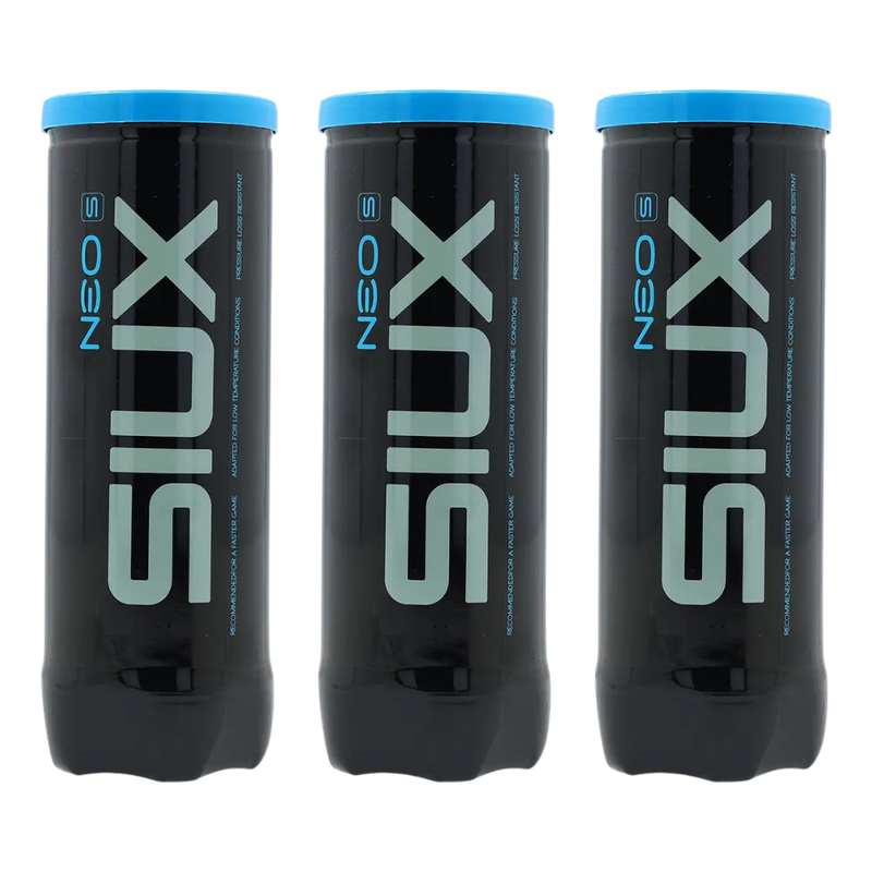 Tripack de 3 balles Siux Neo S - Esprit Padel Shop
