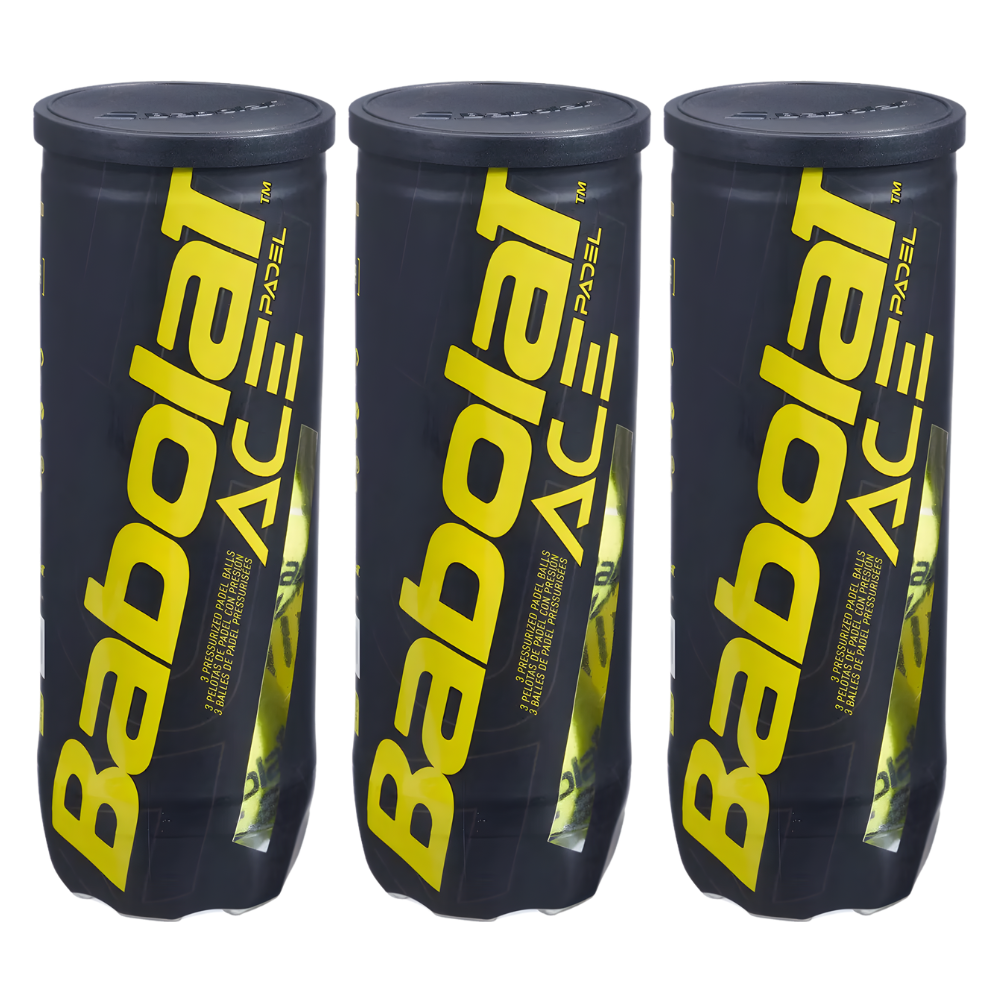 Tripack de 3 bolas Babolat Ace - Esprit Padel Shop