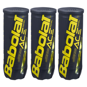 Tripack de 3 balles Babolat Ace - Esprit Padel Shop