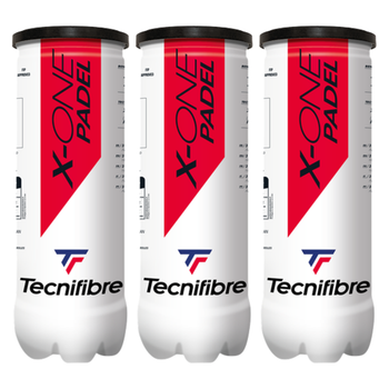 Tripack de 3 balles Tecnifibre X-One - Esprit Padel Shop