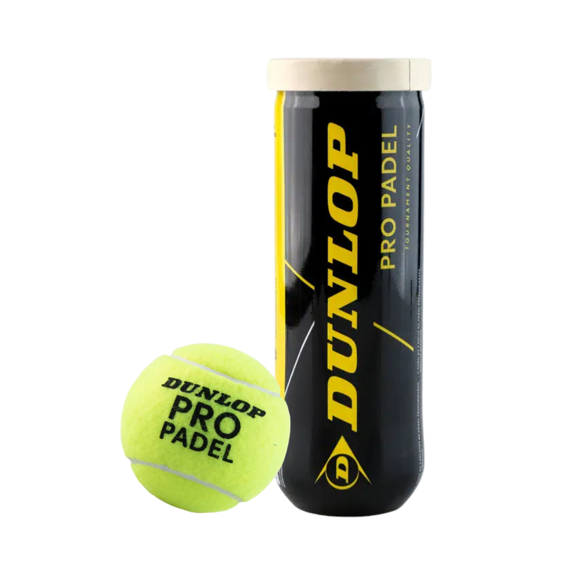 Tube de 3 balles Dunlop Pro Padel - Esprit Padel Shop