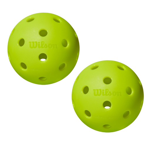 Tube de 2 balles de Pickleball Wilson TRU 32 - Esprit Padel Shop