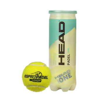 Tube de 3 balles Head Padel One - Esprit Padel Shop
