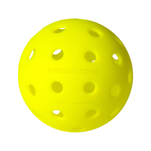 Tube de 3 balles de Pickleball Head Pro 40 - Esprit Padel Shop