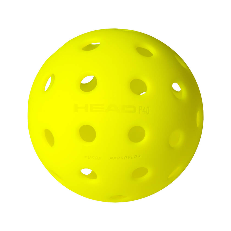 Tube de 3 balles de Pickleball Head Pro 40 - Esprit Padel Shop