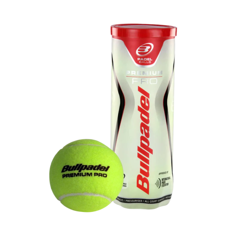 Tube de 3 balles Bullpadel Premium Pro - Esprit Padel Shop