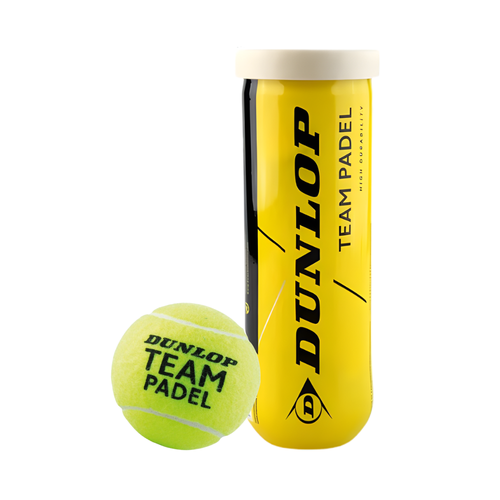 Tube de 3 balles Dunlop Team Padel - Esprit Padel Shop