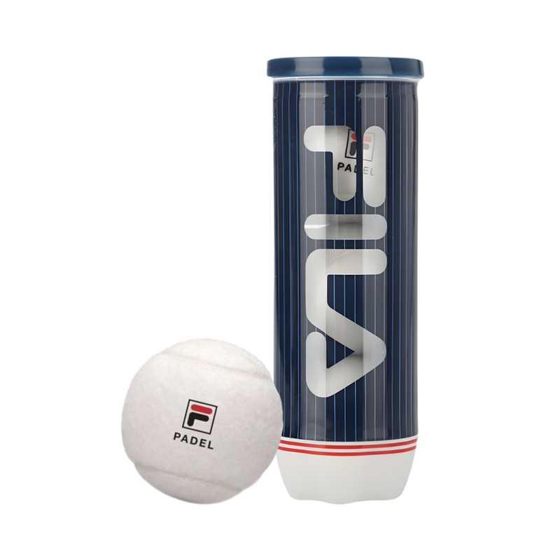 Tube de 3 balles Fila Premium Blanc - Esprit Padel Shop