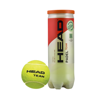 Tube de 3 balles Head Padel Team - Esprit Padel Shop
