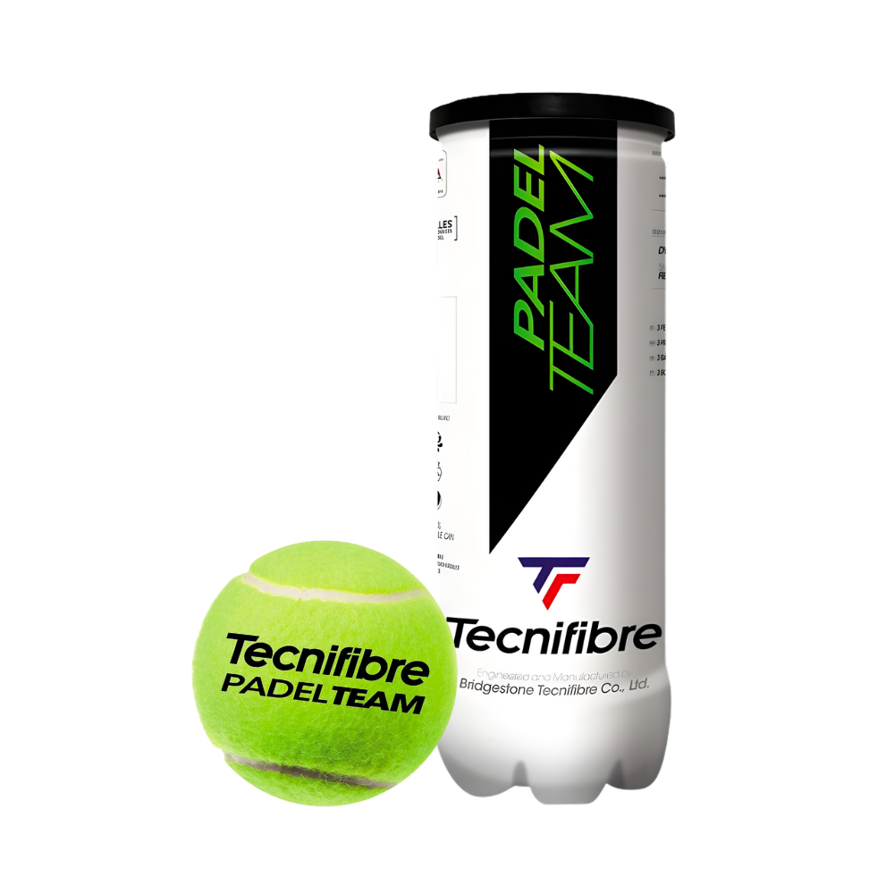 Can of 3 Tecnifibre Team Balls - Esprit Padel Shop