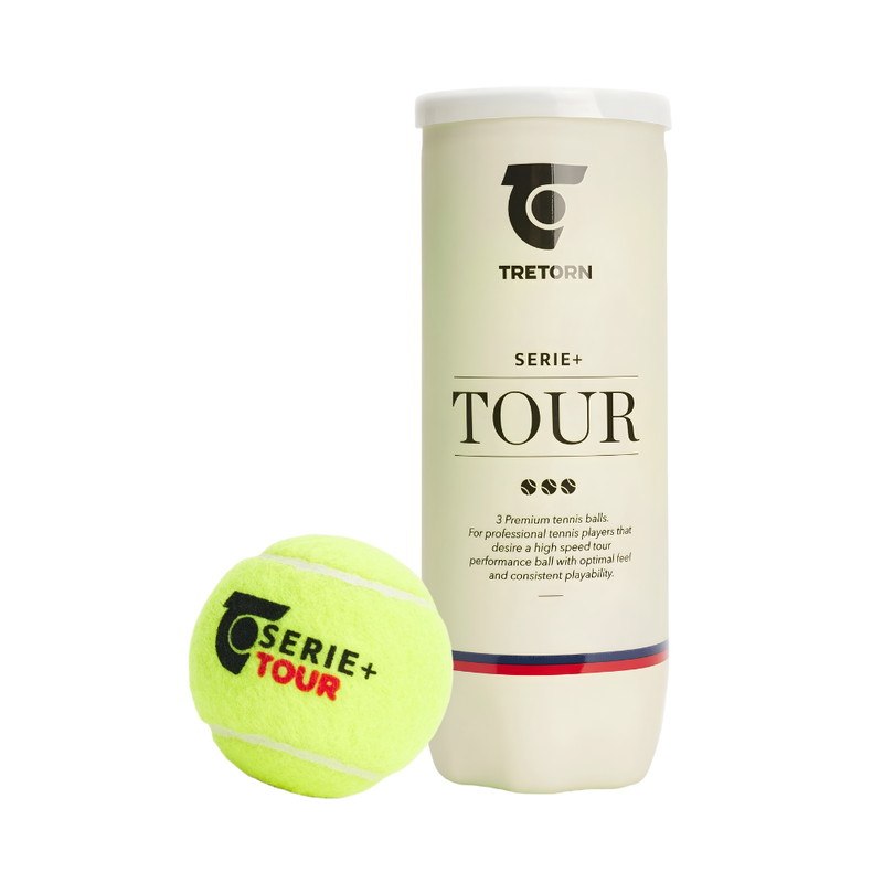 Tube de 3 balles Tretorn Serie+ Padel Tour - Esprit Padel Shop