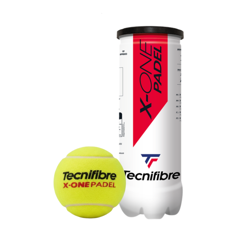 Tube de 3 balles Tecnifibre X-One - Esprit Padel Shop