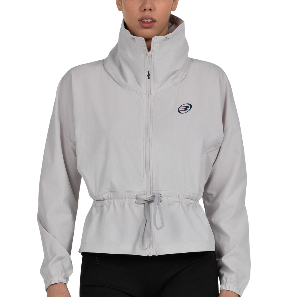 Bullpadel Arzua Women's Jacket Grey - Esprit Padel Shop