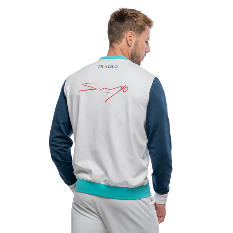 Veste Siux Diablo Sanyo Blanc Dos - Esprit Padel Shop
