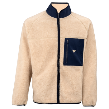 Casaco Tecnifibre Sherpa Full Zip Bege - Esprit Padel Shop