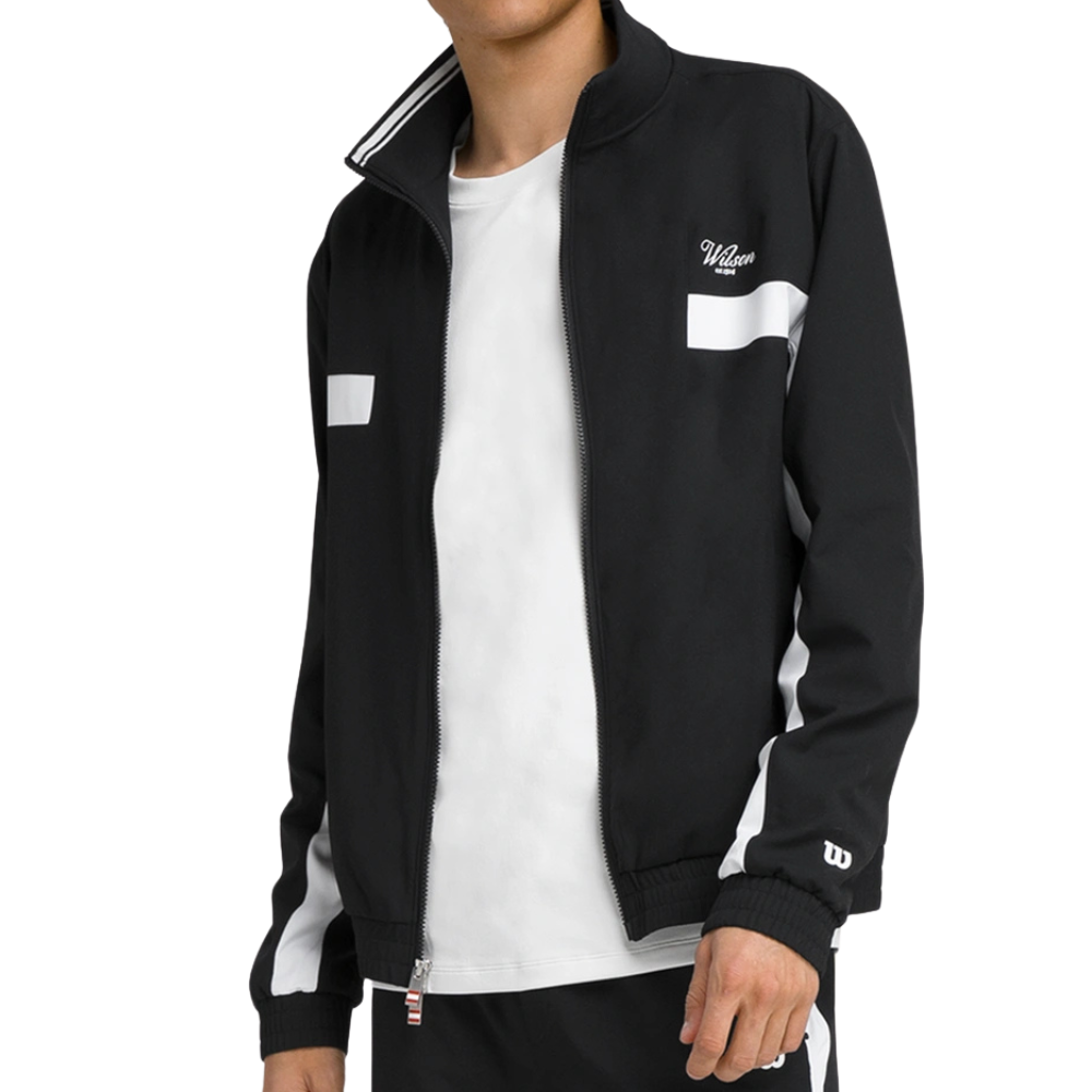 Giacca Wilson Grand Slam Nero - Esprit Padel Shop