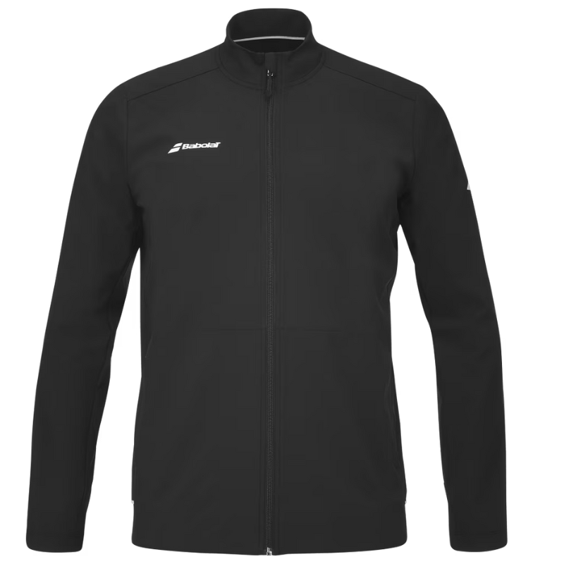 Veste Babolat Play Jacket Noir 2024 face - Esprit Padel Shop