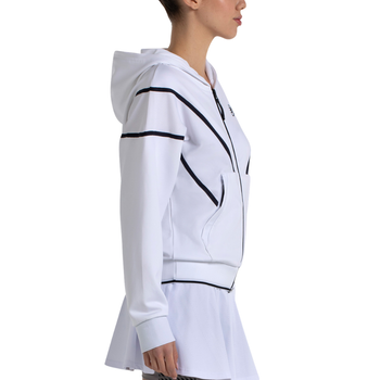 Women's White Bullpadel Tielan jacket - Esprit Padel Shop