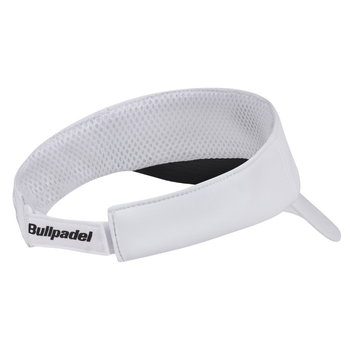 Bullpadel BPV261 I White Visor - Esprit Padel Shop