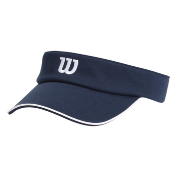 Visière Wilson Classic Bleu Marine - Esprit Padel Shop