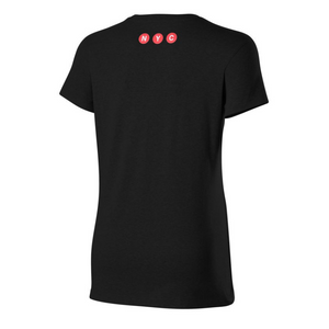 T-shirt Wilson NYC Aereal Tech Femme dos - Esprit Padel Shop