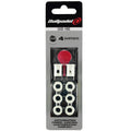 Bullpadel Ease Vibe x4 White vibration dampeners
