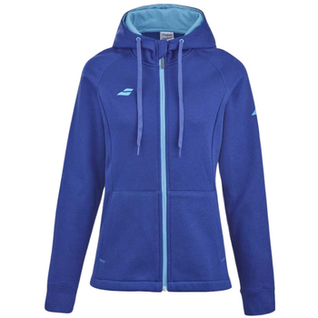 Veste Babolat Exercise Hood Jacket Bleu Femme - Esprit Padel Shop
