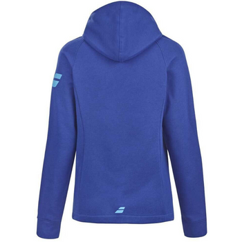 Veste Babolat Exercise Hood Jacket Bleu Femme - Esprit Padel Shop