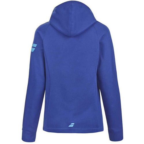 Veste Babolat Exercise Hood Jacket Bleu Femme - Esprit Padel Shop