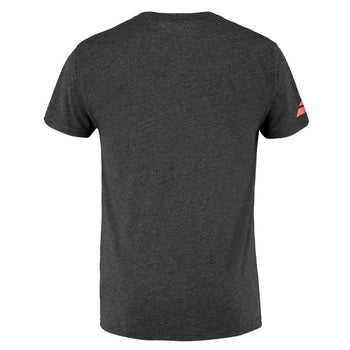 T-shirt Babolat Vintage Tee noir dos - Esprit Padel Shop