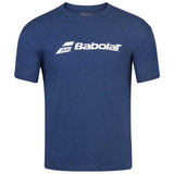 T-shirt Babolat Exercice Tee Boy Bleu - Esprit Padel Shop