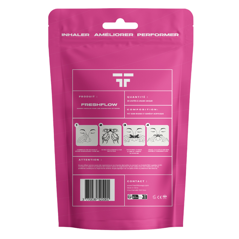 Bande Nasale Freshflow Rose - Esprit Padel Shop