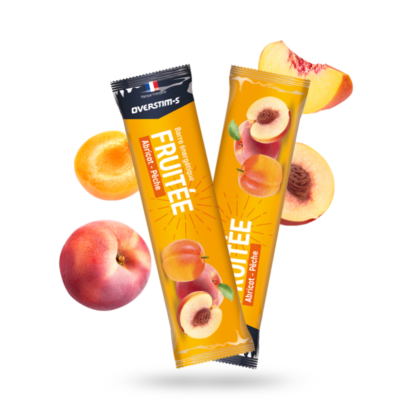 Barre Fruitée Overstim.s Abricot Pêche - Esprit Padel Shop