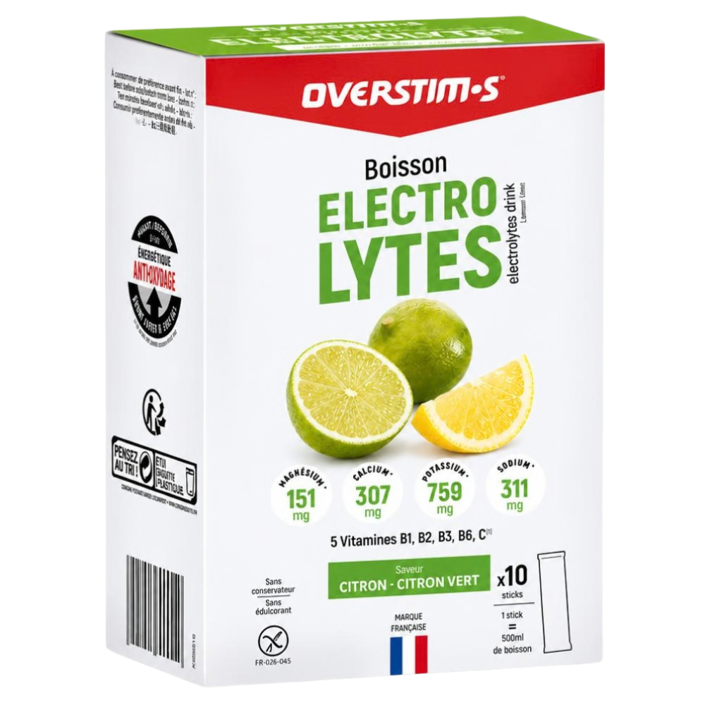 Overstim.s Lemon/Lime electrolyte drink - Esprit Padel Shop