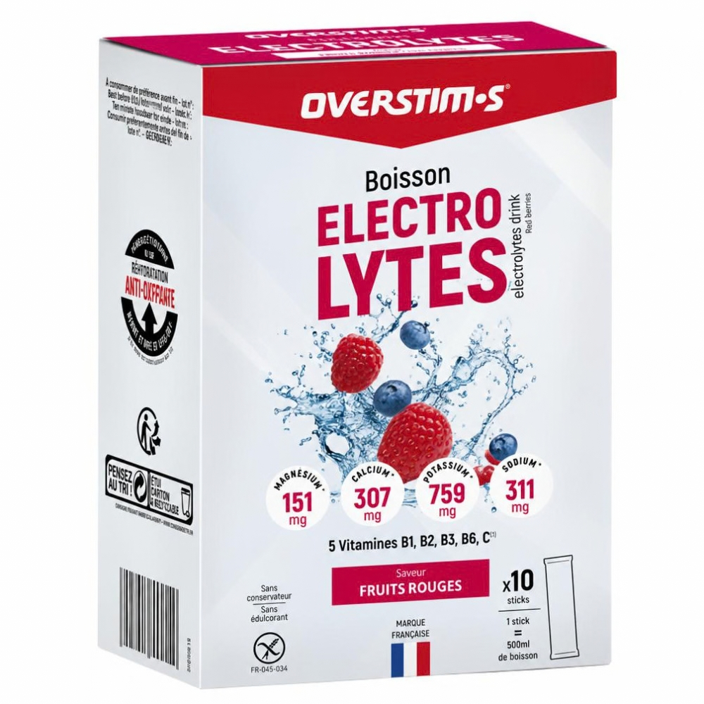 Overstim.s Red Berries electrolyte drink - Esprit Padel Shop