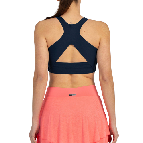 Top sportivo Bullpadel Eleve 26I Blu Marino Donna