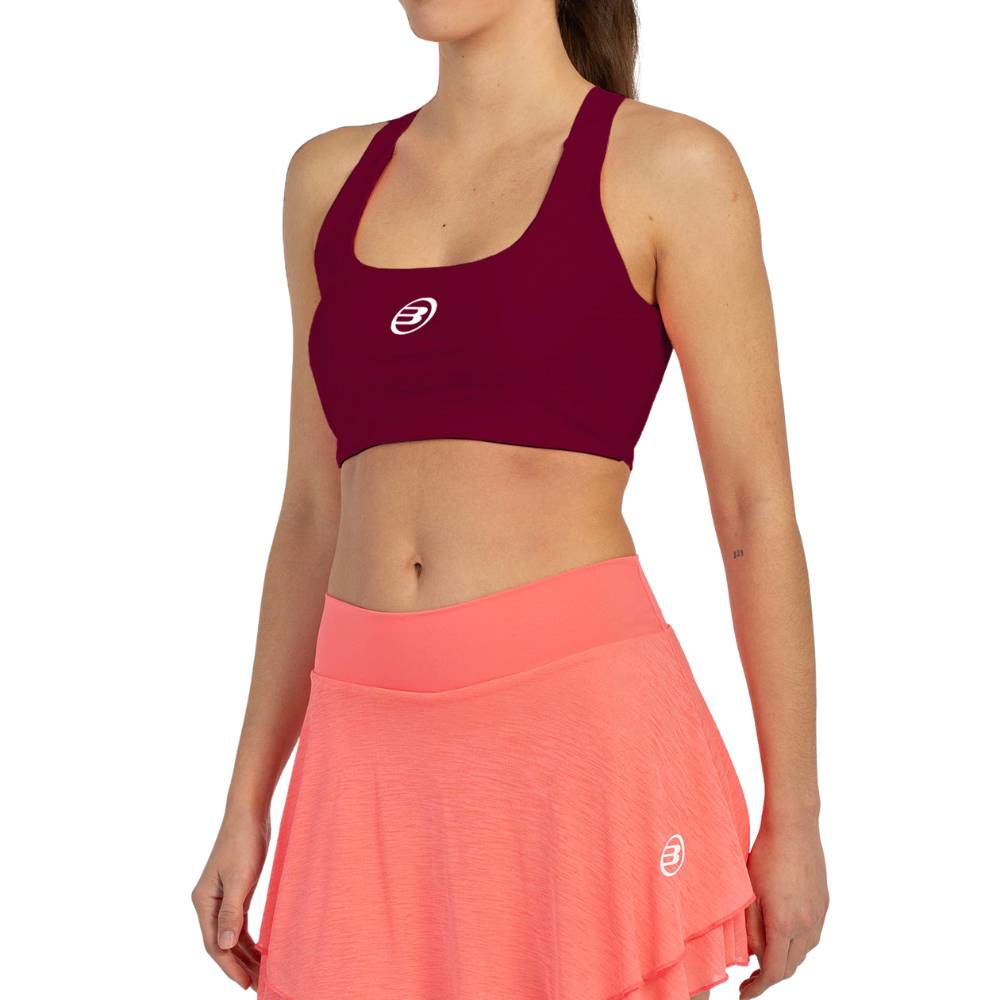Brassière Bullpadel Eleve 26I Rouge Femme - Esprit Padel Shop