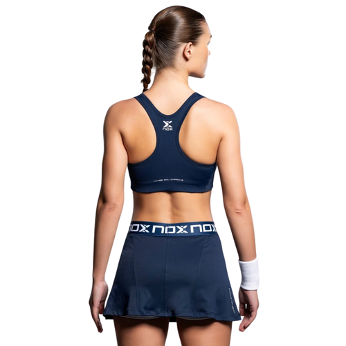 Brassière Nox Team Bleu Marine Femme - Esprit Padel Shop