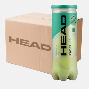 Carton de 24 tubes de balles Head Padel One x Esprit Padel Shop