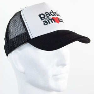 Casquette Padel Mon Amour Noir/Blanc