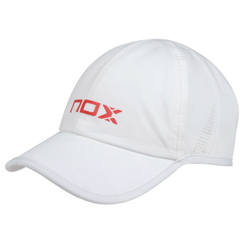 Casquette Nox Blanc/Rouge - Esprit Padel Shop