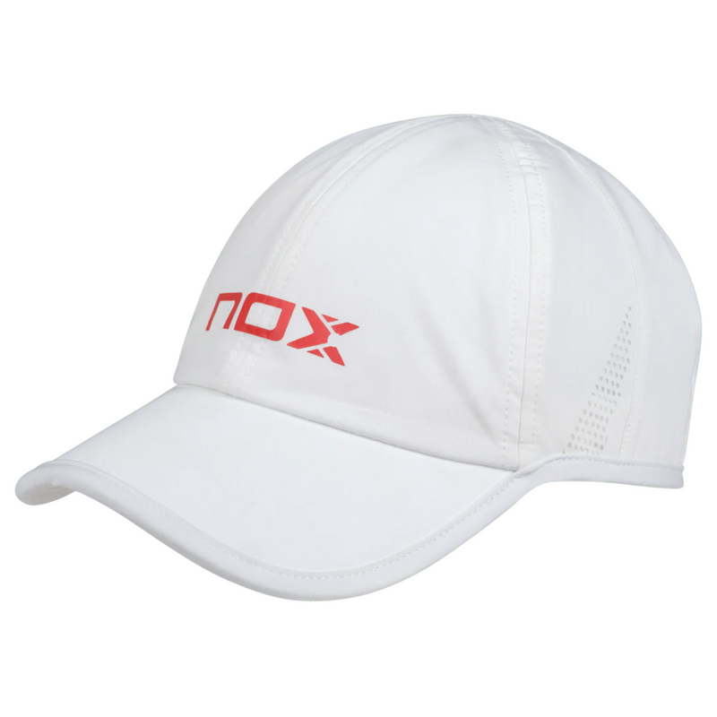 Casquette Nox Blanc/Rouge - Esprit Padel Shop